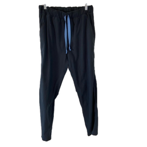 Medelita black drawstring scrub pants size small